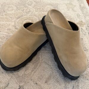 Proenza Schouler mules beige suede